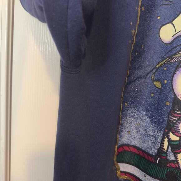 Vintage 90s Fruit of the Loom Santa & Me Christmas Crewneck Sweatshirt Size XL - Picture 10 of 10